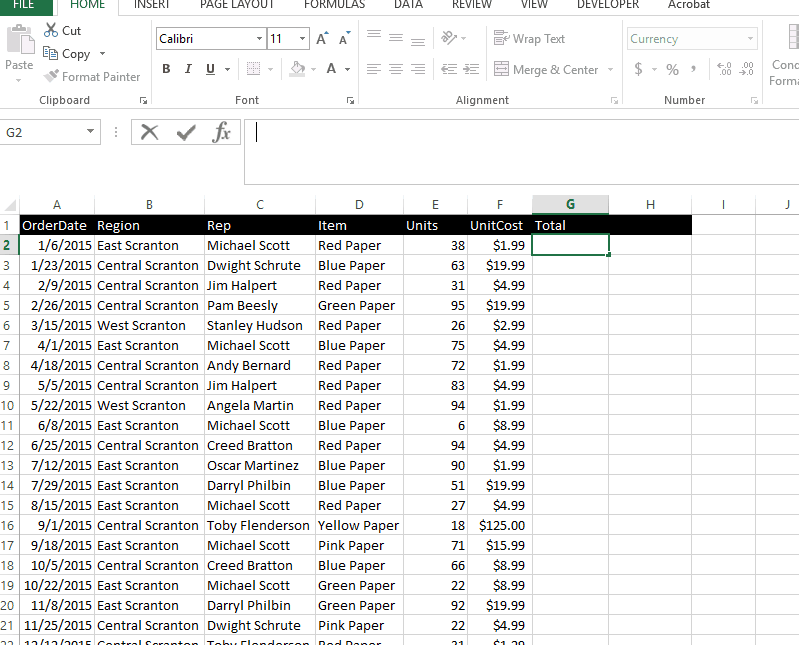 Excel Tab to autocomplete