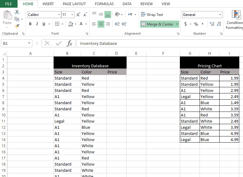 Excel VLOOKUP Multiple Criteria