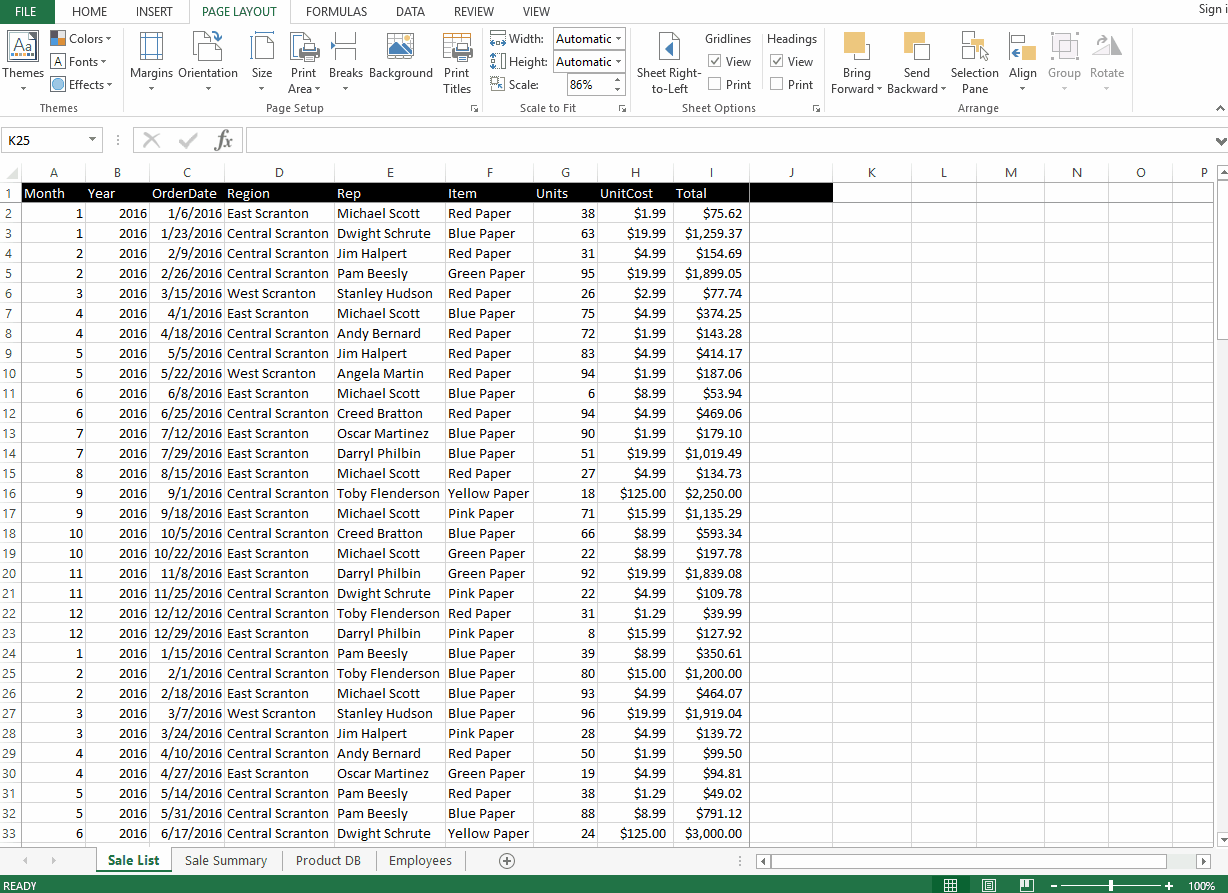Excel Repeat Rows At Top Print Preview