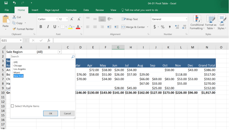 Pivot Tables - Powerful analysis in seconds - I Will Teach You Excel
